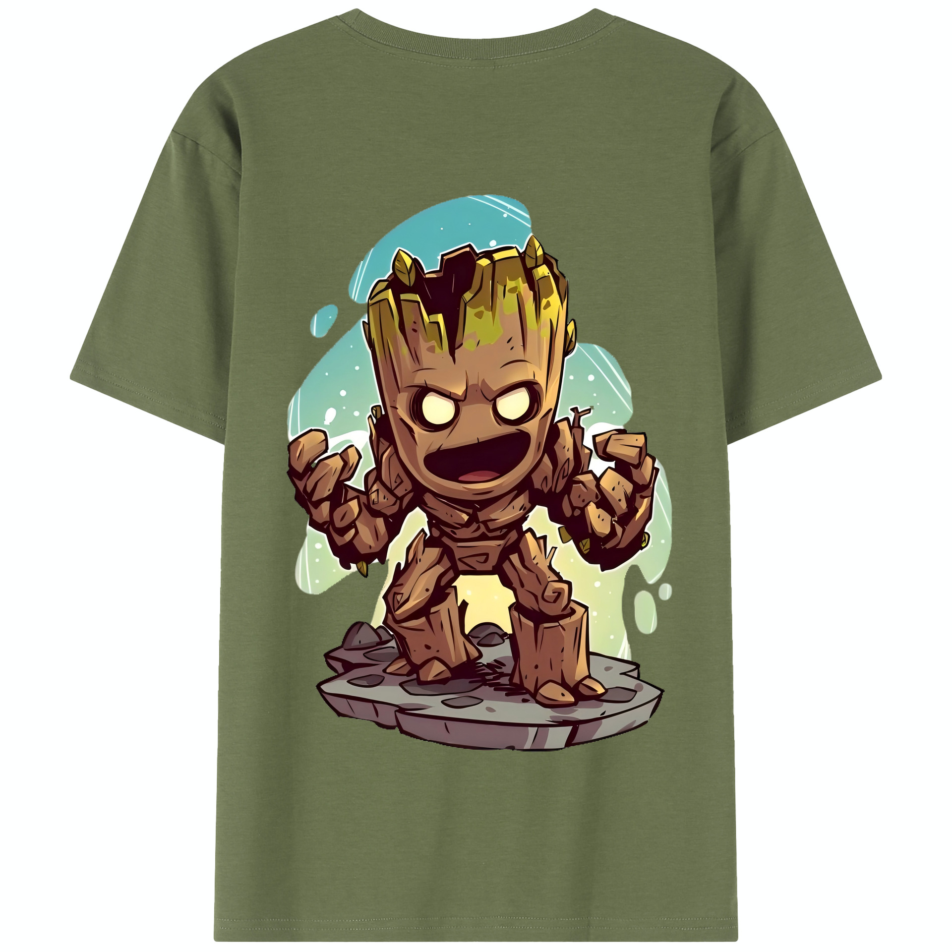 （画像用） アベンジャーズ The Avengers 綿100％半袖Tシャツ（背面プリント）